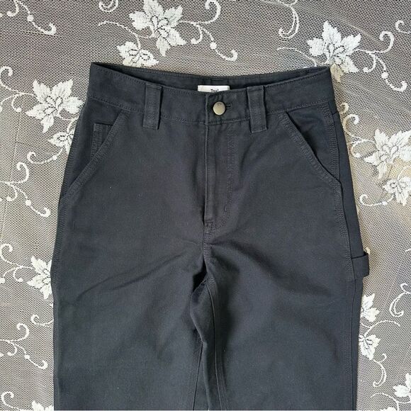 Aritzia TNA Black Greenwich Carpenter Pant In Black Sz 00 - Picture 5 of 15